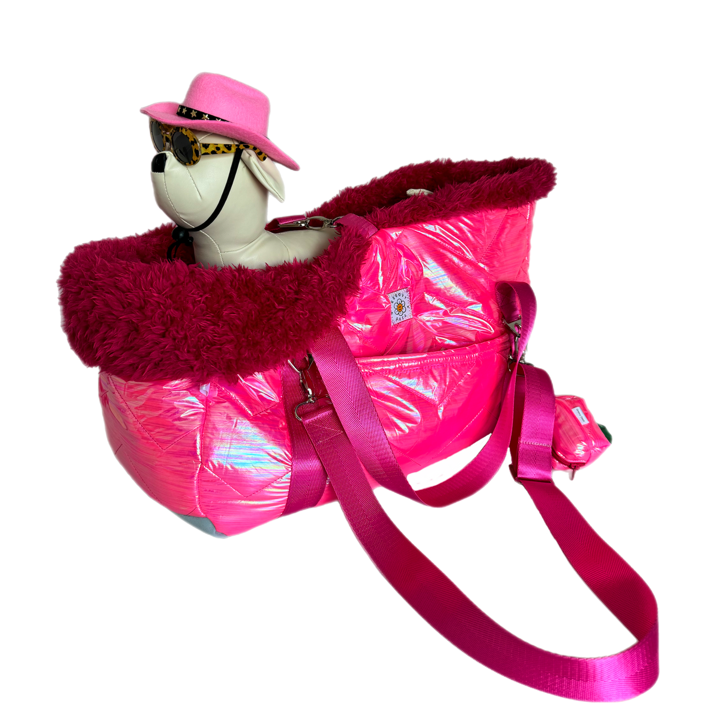 The Pink Puffer ‘Everything’ Pet Bag