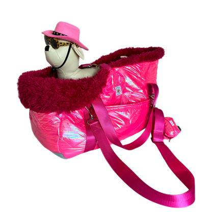 The Pink Puffer ‘Everything’ Pet Bag