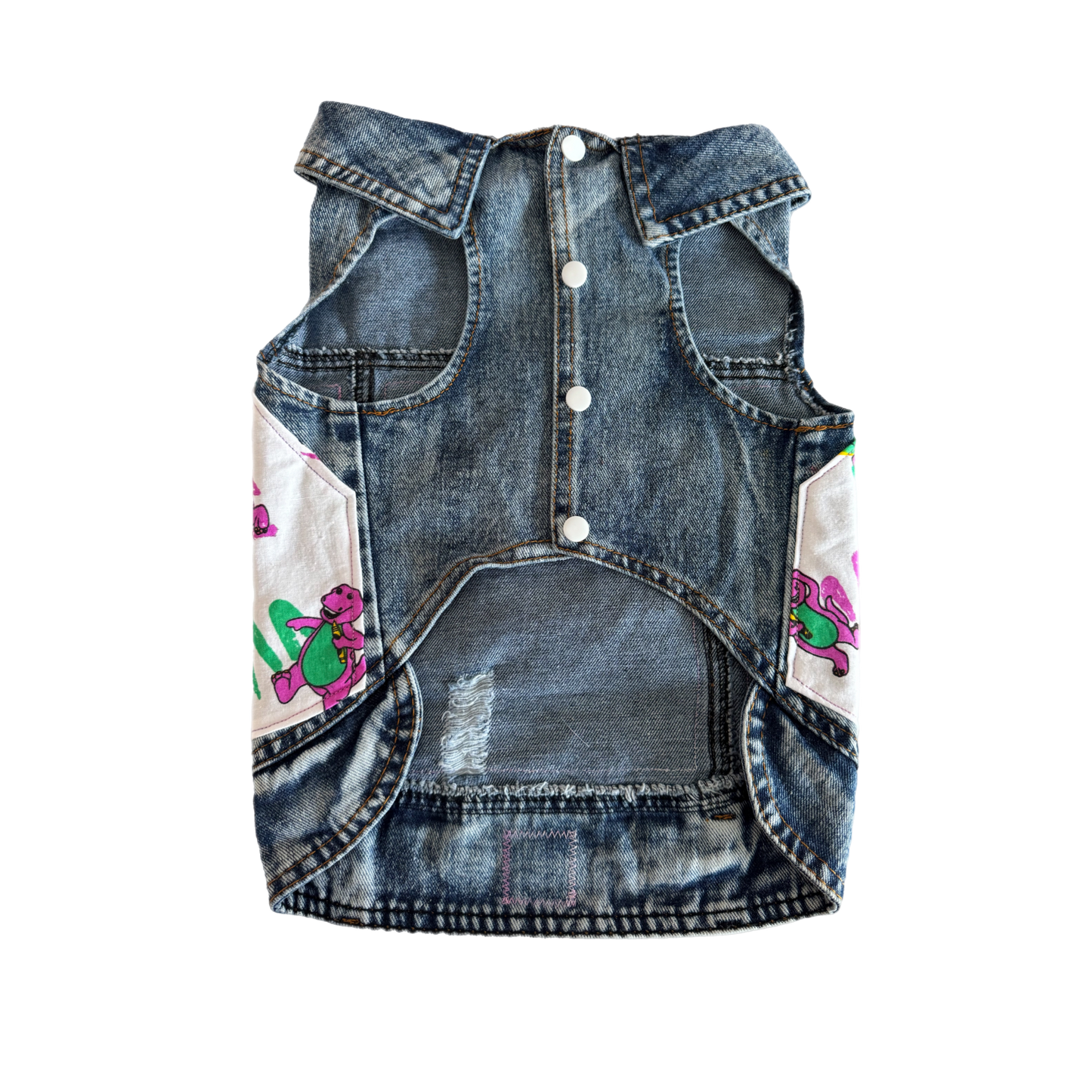 Barney Doggy Denim Vest