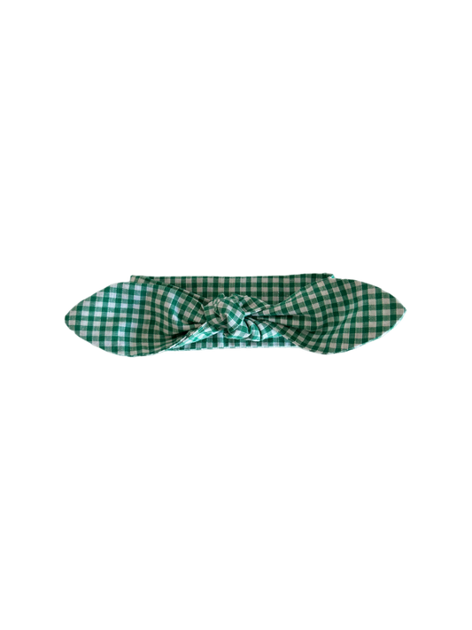 Green Gingham Neckerchief