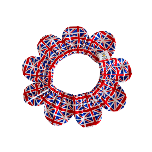 Union Jack Flower Power Bandana