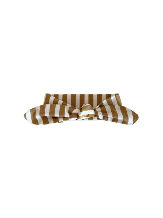 Beige & White Stripes Neckerchief